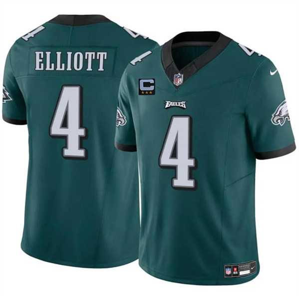 Men & Women & Youth Philadelphia Eagles #4 Jake Elliott Green F.U.S.E. With 3-Star C Patch Vapor Untouchable Limited Stitched Jersey